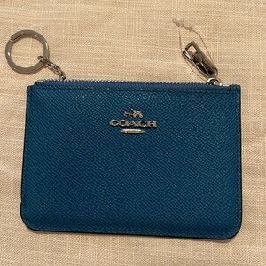 New coach keychain wallet